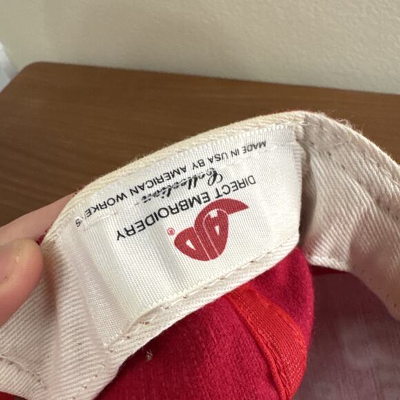 Vintage Ohio State Buckeyes Script Corduroy Snapback Hat Cap 90s AJD University - Picture 13 of 15